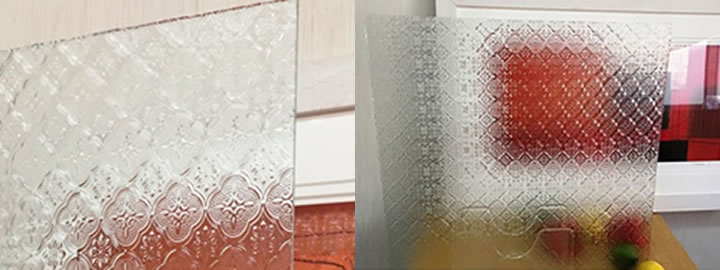 型板ガラスってどんなガラス 特徴や模様について解説します ガラス 鏡 アルミ複合板 取り扱い説明書